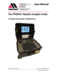 Thumbnail of document PIT5000 Manual 5115